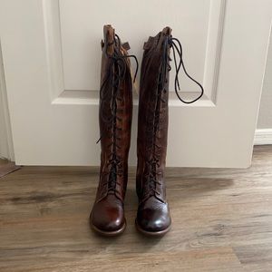 Bedstu Della boots - Teak Rustic size 8